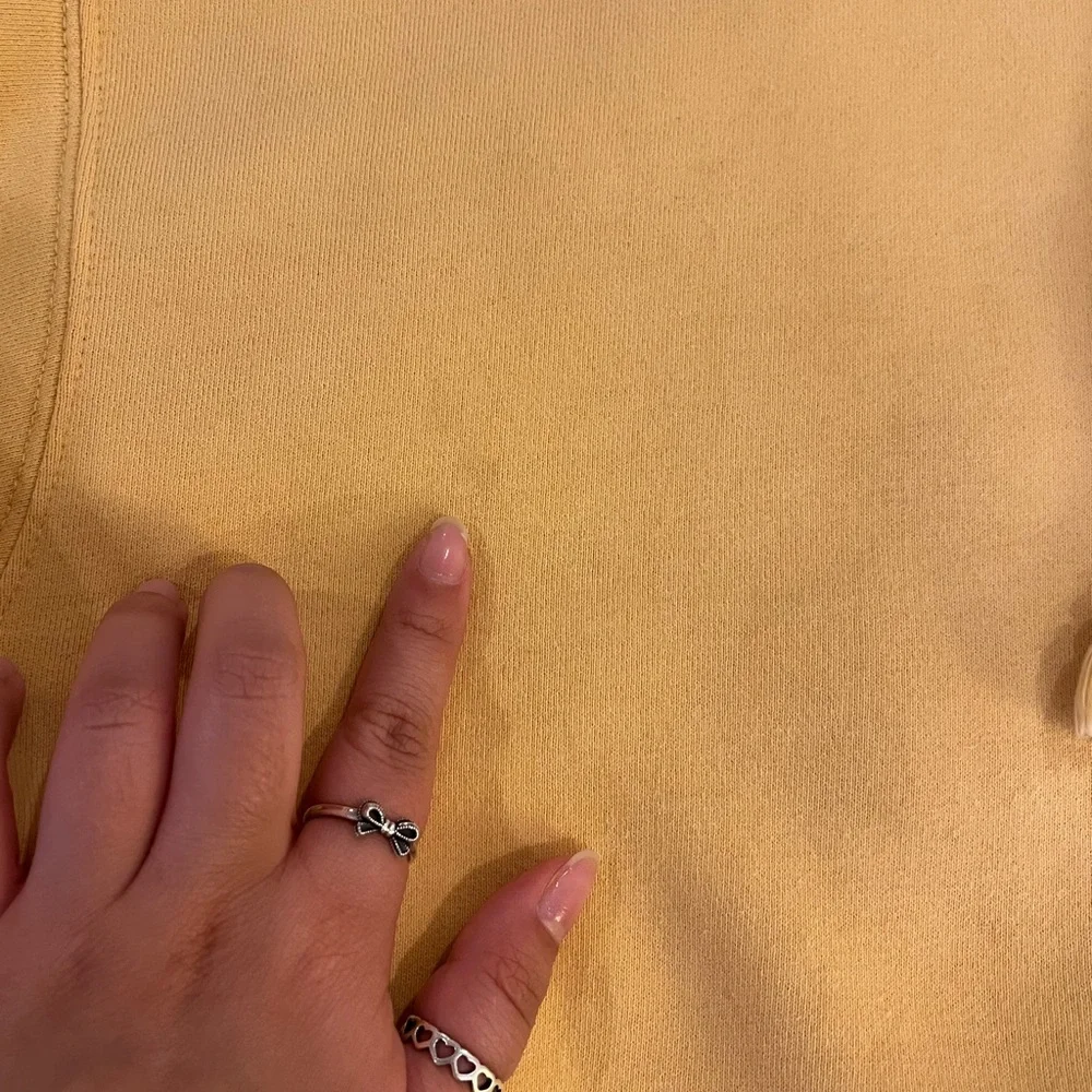 Brockhampton Iridescence Yellow Rainbow Couch Hoodie M - Picture 4 of 8
